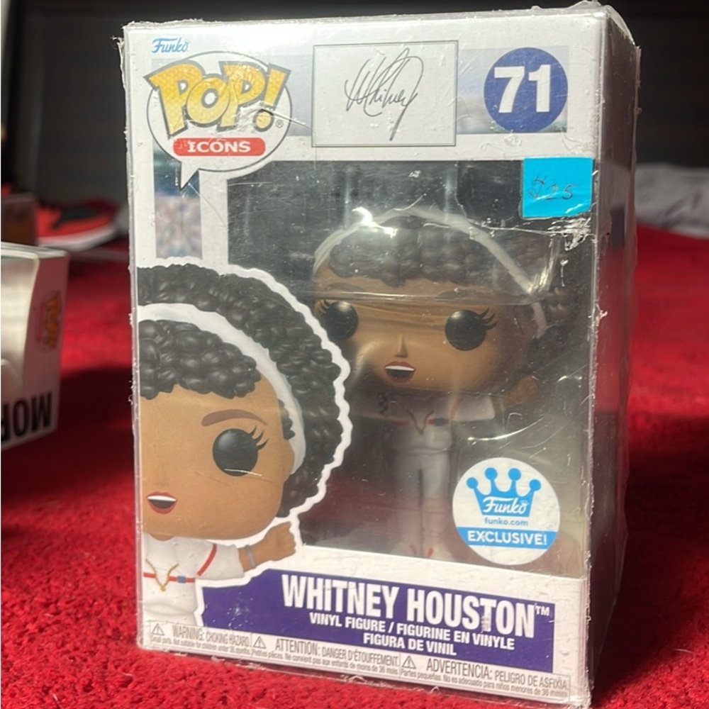 Whitney Houston ( 1991 Star Bangle Banner, Superbowl ) Funko Pop